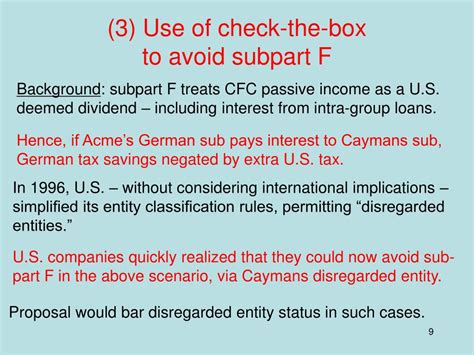 check box for foreign corporations